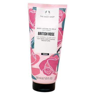 Imagem de The Body Shop Loção Corporal British Rose 6,7 Oz