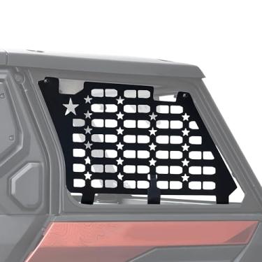 Imagem de POKIAUTO Kit De Painel Molle Para Janela Traseira Polaris Xpedition Adv 2024+, Protetor Alumínio Com Acabamento Em Pintura A Pó Durável, Acessórios Adv/Adv 5 2024 2025, 2 Peças
