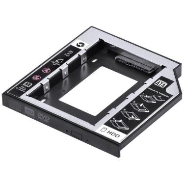 Imagem de Adaptador Caddy Para Hd Ou Ssd Gaveta Dvd Notebook Sata