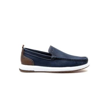 Imagem de Mocassim Masculino Democrata Easy Flop Pulse (Navy, BR, Adulto, Numérico, 37)