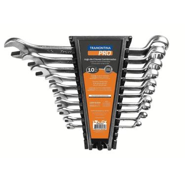 Imagem de Jogo De Chaves Combinadas 10 Peças Tramontina Pro Tramontina