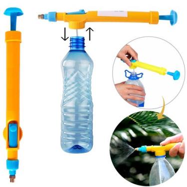 Imagem de Pulverizador Borrifador Multiuso Garrafa Pet Bomba Pressão - Aço Forte