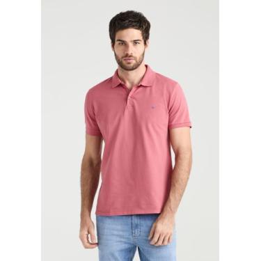 Imagem de Polo Manga Curta Docthos Slim Piquet, 085 rosado, M