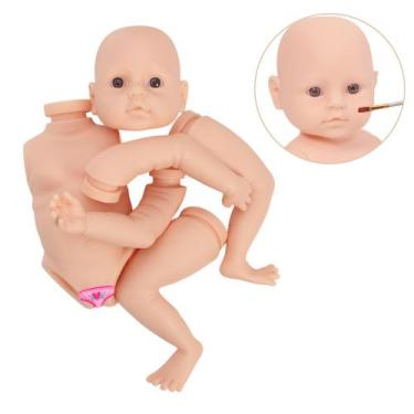Imagem de Kit Para Arte Reborn 3 Molde Valentina Translúcido Soft - Cegonha Rebo
