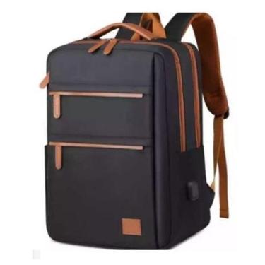 Imagem de Mochila EXECUTIVA Bolsa Mala De Bordo USB Cor:;Gênero:Unissex;Tamanho:G-Unissex