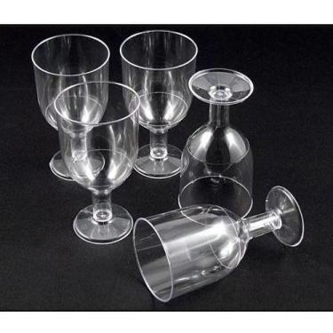 Imagem de Mini Taça 50ml Acrílico Doces Bebidas Cristal C/ 90 Peças - PLASTILANI