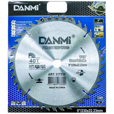 Imagem de Lamina Disco De Corte Prata Circular Madeira 230mm 40 Dentes