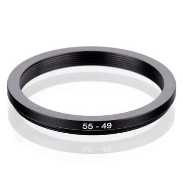 Imagem de Anel Adaptador Step-Down 55-49mm para Filtro de Lente - WorldView