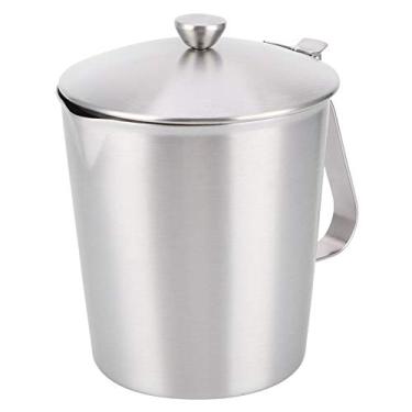 Imagem de Xícara de espuma, xícara de café com leite, jarro de espuma de leite Jarra de espumação com tampa contra poeira para festas Cozinha familiar Restaurante Café(#3)