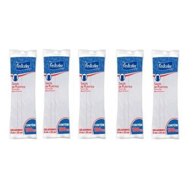 Imagem de Saquinho Para Gelinho Geladinho Gourmet 4x24 C/500un - FESTCOLOR
