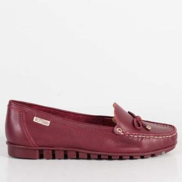 Imagem de Sapato Mocassim Bottero 354001 Preto, Burgundy, Bordô, 0048, 37