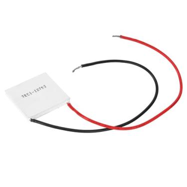 Imagem de lyrlody Módulo de Placa Fria, Tec1-12703 40x40mm Peltier Calabornsenghight Com Resfriamento Eficaz para Placas de Geladeira, Material de Cerâmica Durável, Instalação Fácil e Operação Conveniente,