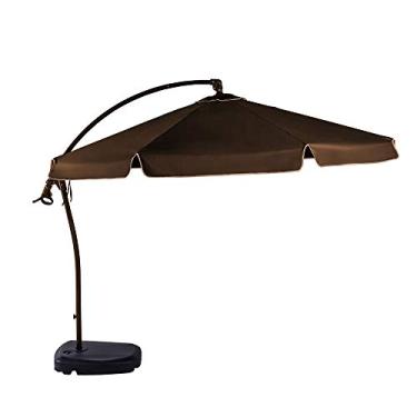 Imagem de Ombrelone Búzios Marrom Com Base Belfix 3 Metros