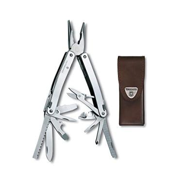 Imagem de Victorinox Canivete suíço Swiss Tool Spirit X, multiferramenta suíça de 24 funções com alicate de ponta agulha, cortadores de arame e lâmina grande - prata