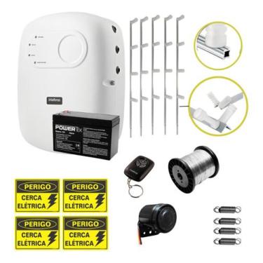 Imagem de Kit Cerca Elétrica Haste Estrela Intelbras 40 Mts E 2 Cantos