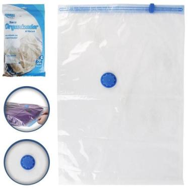 Imagem de Saco A Vácuo Para Roupas Toalhas E Cobertores 70Cm X 100Cm G - Clean T