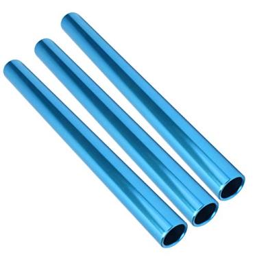 Imagem de KIMISS 3pcs Alumínio de Alumínio Eletroplating Relé Batões para Matches de Sprint de Atletismo - Design Ergonômico e Luzes para Todas As Idades, Cores Atraentes (Azul)