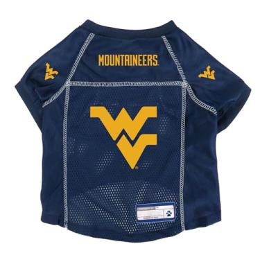 Imagem de Littlearth Camiseta NCAA West Virginia Mountaineers Pet Jersey, cor do time, pequena
