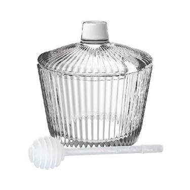 Imagem de Meleira com pegador Graffiato em Vidro 8x9cm 200ml - Hauskraft