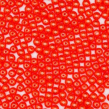 Imagem de Miçanga Passante Pérola Lisa Abs 6mm 100pçs 15g Pulseira Escolha a Cor