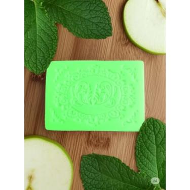 Imagem de Sabonete Artesanal de Maçã Verde (Maçã verde e Hortelã)
