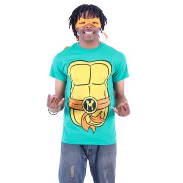 Imagem de Fantasia Teenage Mutant Ninja Turtles TMNT Michelangelo para adultos