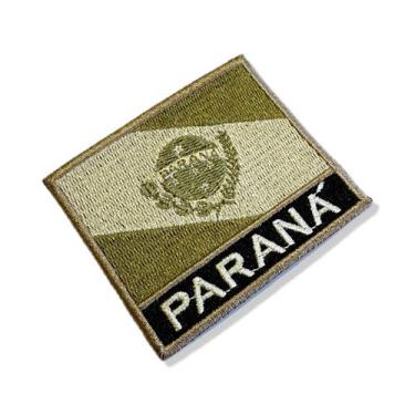 Imagem de BE0174N-003 Bandeira Paraná Patch Bordado 7,5x6,3cm - BR44