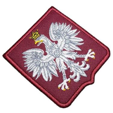 Imagem de TIPL007T Escudo Futebol Polônia Patch Bordado Termo Adesivo - BR44