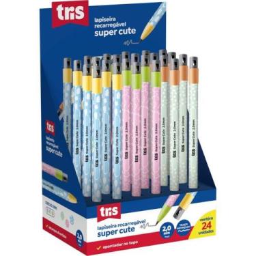 Imagem de Lapiseira 2.0MM TRIS Super Cute RETR.C/APONTAD DP.C/24 - Summit