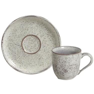 Imagem de Conjunto Com 6 Xícaras De Café Com Pires Bio Pistache 120ml - Porto Brasil