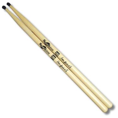 Imagem de Baqueta 2B Impact Extra Long Balanceada Ponta Nylon Spanking