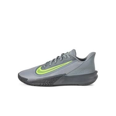 Imagem de Nike Tênis de basquete unissex adulto Precision 7, Cinza fumê/Volt/Preto/Antracite, 10.5 Women/9 Men