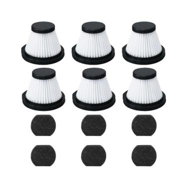 Imagem de Nispira Substituição de filtro HEPA compatível com aspirador portátil portátil Xiaomi Deerma DX115 DX115S DX115C