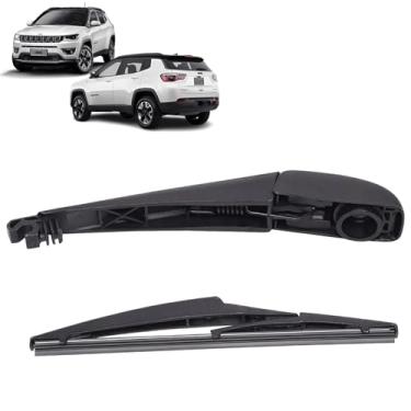 Imagem de Braço Haste C/Palheta Limpador Traseiro Completo Compass 2017 2018 2019 2020 2021 2022