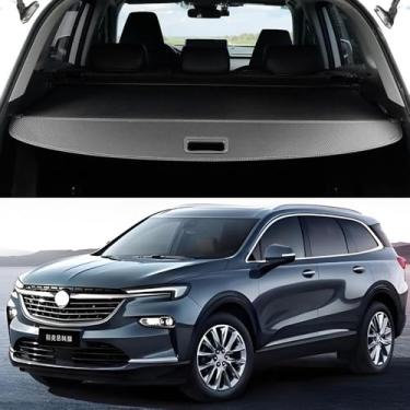 Imagem de Capa de carga retrátil tela de porta-malas retrátil para Buick Enclave 2018-2024, capa de carga retrátil à prova d'água atualizada, escudo de segurança resistente a UV