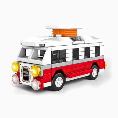 Imagem de Brinquedo Blocos Construção Bondinho Infantil Educativo Seguro - Meu c