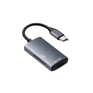 Imagem de Leitor de Cartão Memory Stick Pro Duo, USB-C, Compatível com iPhone 15, iPad, MacBook e Dispositivos Android