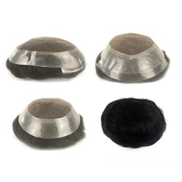 Imagem de Protese Capilar Híbrida D6N Tamanho 20X25 D=130%