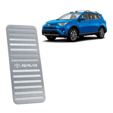 Imagem de Descanso De Pé Toyota Rav4 2013/2019 Aço Inox Prata