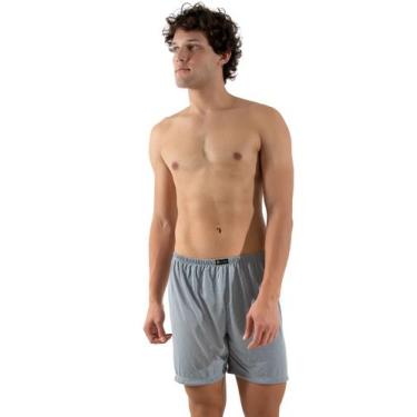 Imagem de Samba Canção Shorts de Dormir Kit 2 Unidades em Malha Linha Noite - DI