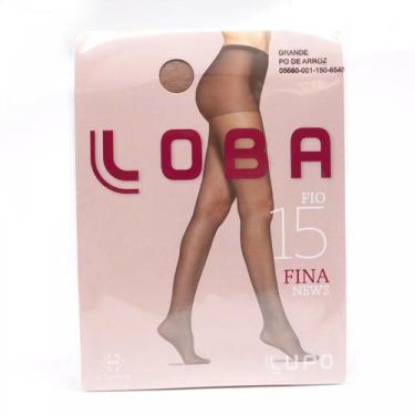 Imagem de Meia Calça Feminina Lupo Loba News Fio 15 5680, Bege, M