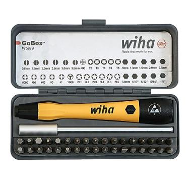 Imagem de Wiha 75979 Conjunto de microbrocas GoBox Electronics ESD Precisão de 36 peças