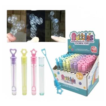 Imagem de Bubble Game Mini Bubbles 48 unidades de sabonete líquido não tóxico