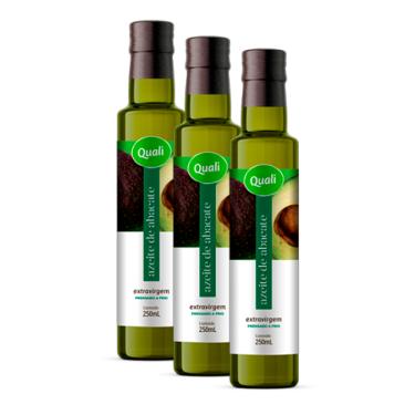 Imagem de Kit 3X: Azeite de Abacate Extravirgem Qualicoco 250ml