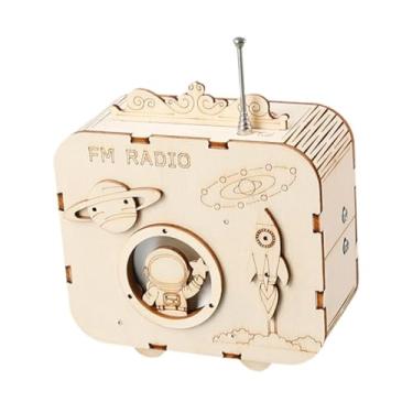 Imagem de predolo Kit de ciências para crianças Brinquedos educativos Montagem Quebra-cabeças 3D Presentes Brinquedos de atividade Kit de rádio para experimento