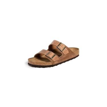 Imagem de Birkenstock Sandálias masculinas Arizona, Conhaque, 42
