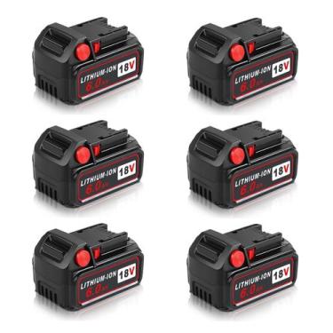 Imagem de Substituição da bateria Aoasur 18V 6.0Ah 6000mAh para Milwaukee M-18