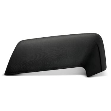 Imagem de A-Premium Tampa do espelho retrovisor superior do lado do motorista - compatível com Ford Expedition 2007-2017 - preto texturizado