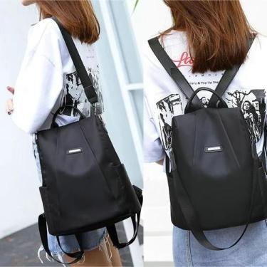 Imagem de Bolsa Feminina Impermeável Casual - IDEALE, Preto