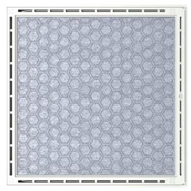 Imagem de Alçapão Tampa Casa Maquina Piscina 120x120 Gaveta Deslizante Bege Clar